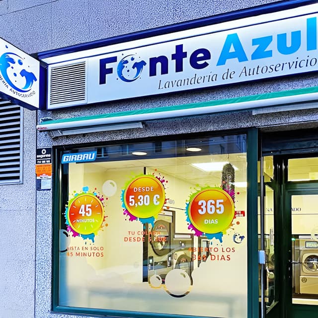 FonteAzul Lavandería de Autoservicio en Matogrande con máquinas Girbau